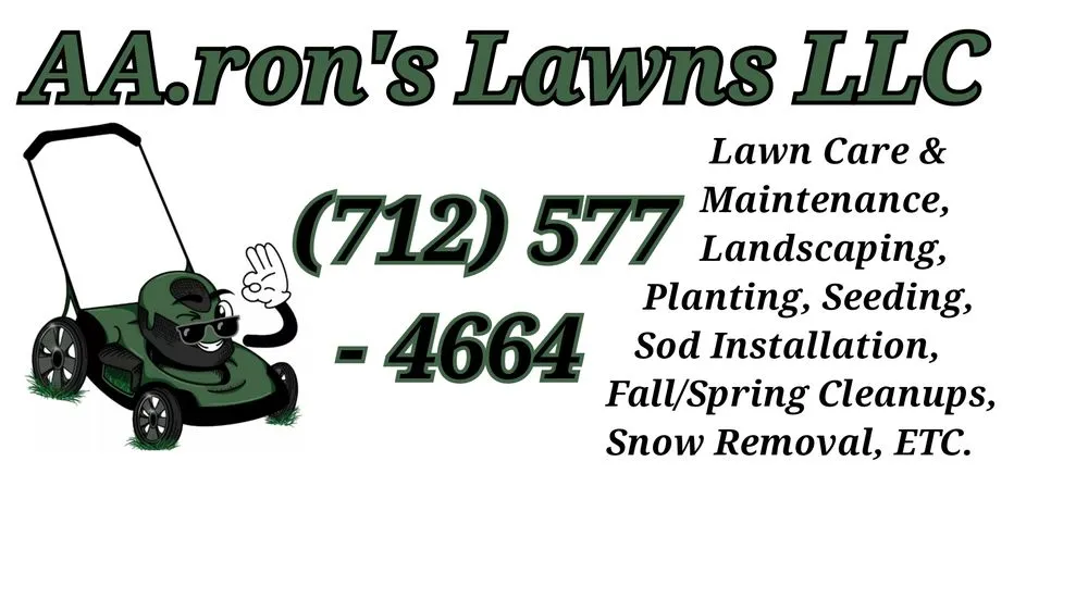 Custom garden landscaping in Sioux City, IA by AA.Rons Lawns