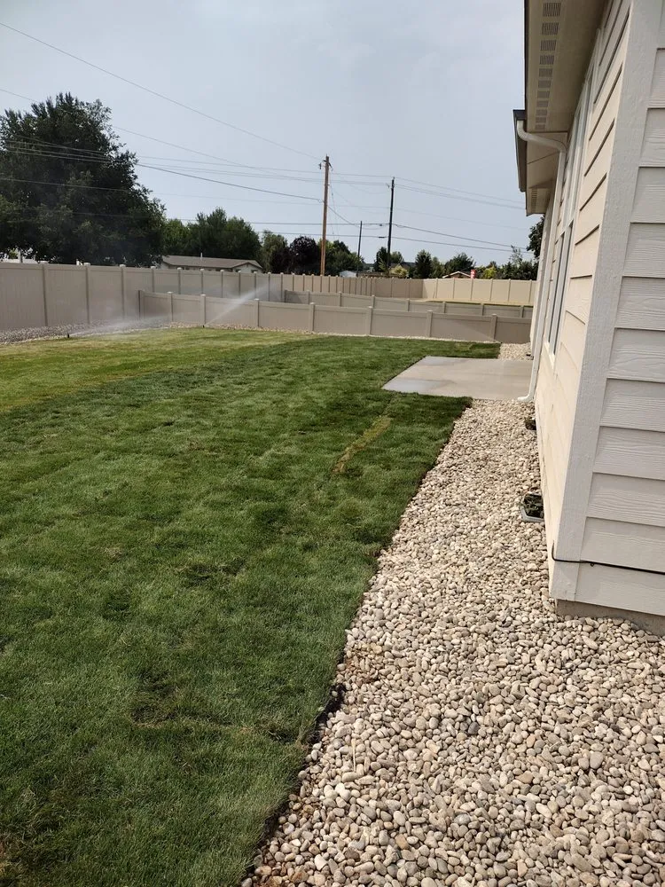 Professional landscape installation for homes across Caldwell, ID - AB Concrete and Landscaping