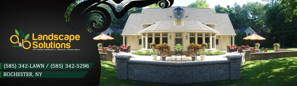 Trusted landscaping services in Rochester, NY by A&B Landscape Solutions