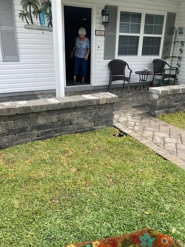 Reliable lawn mowing service with custom design in Leesburg, FL by Ab Landscaping and Tree Service