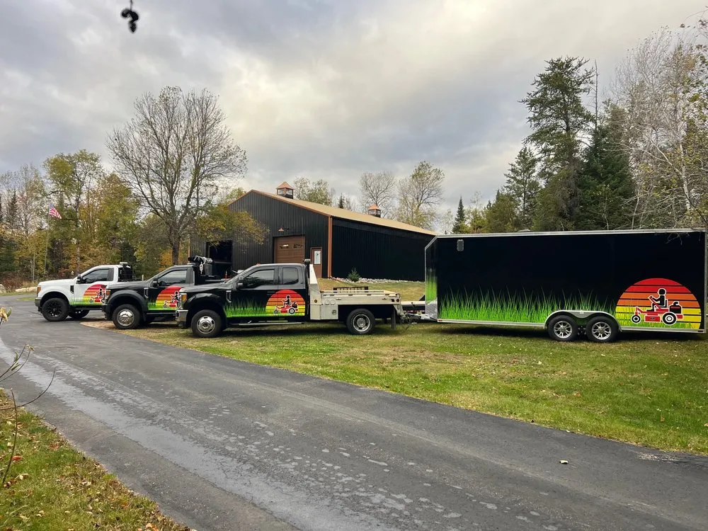 Trusted lawn care service with custom design across Rhinelander, WI - A&B Lawn Care & Snow Removal