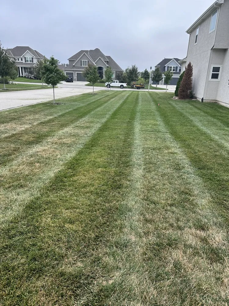 Professional lawn mowing service in Overland Park, KS by AB lawn care