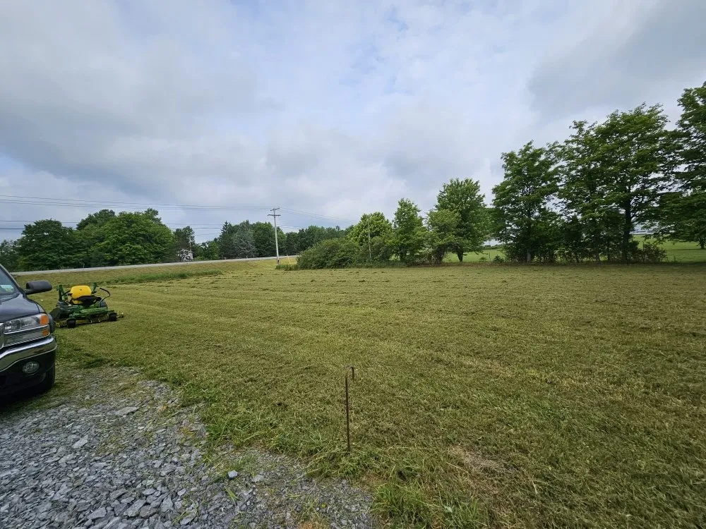 Trusted yard cleanup service for beautiful yards in Antwerp, NY by A&B lawn mowing