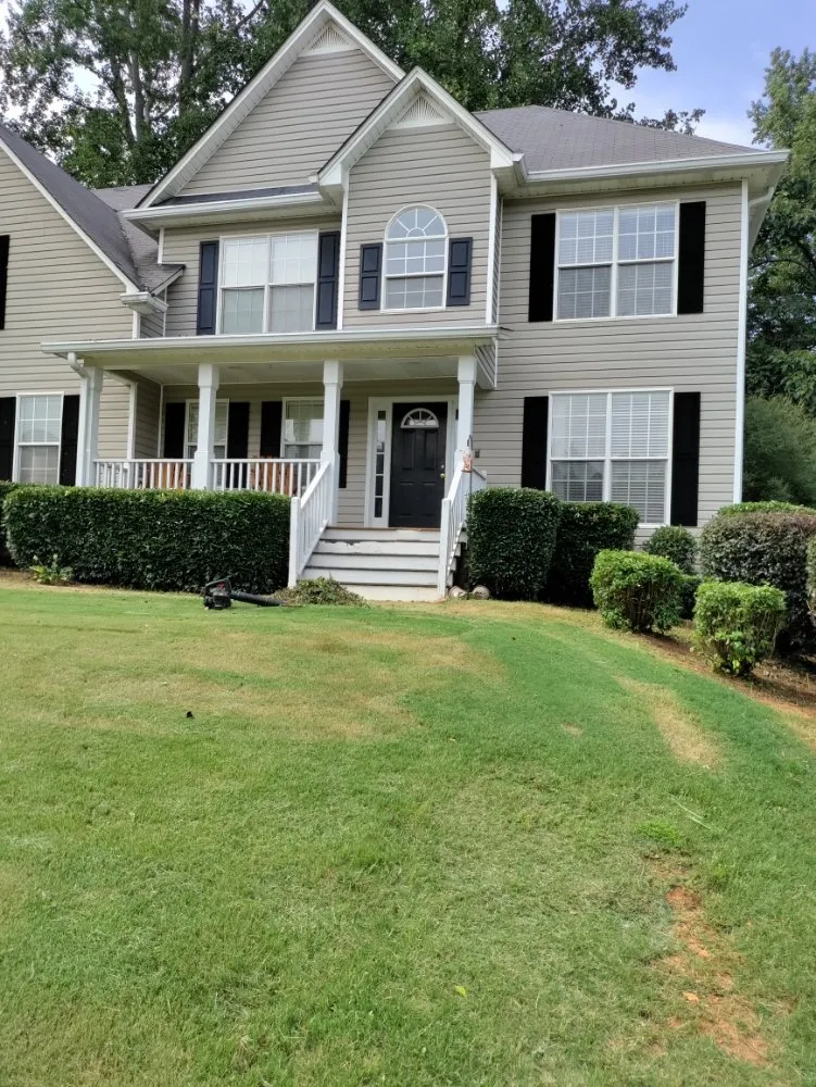 Affordable landscape installation with custom design across Hiram, GA - A&B Lawn Services
