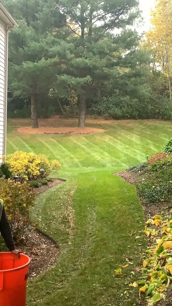Top-rated landscape installation in Monroe Center, IL by A&B lawn services