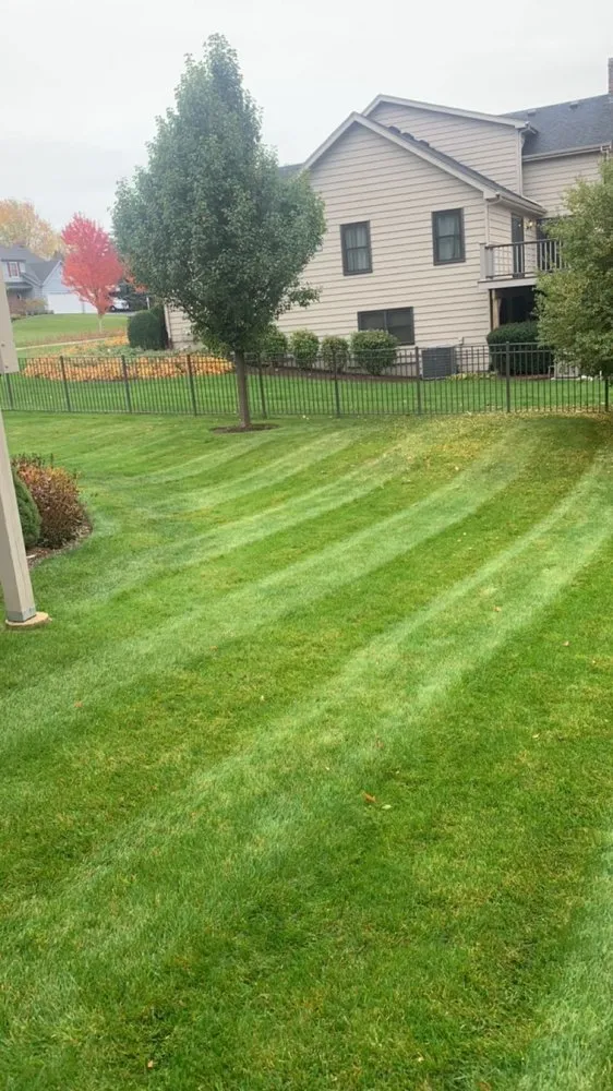 Custom garden landscaping for outdoor upgrades in Monroe Center, IL by A&B lawn services