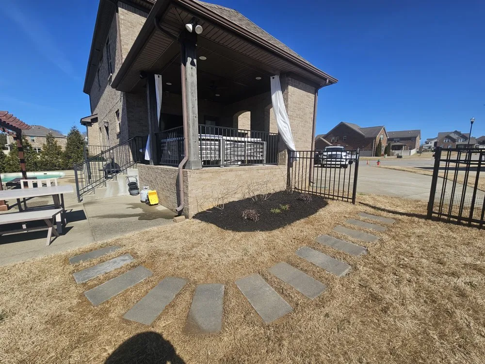 Local yard maintenance with custom design in Spring Hill, TN by AB Lawncare and Landscaping