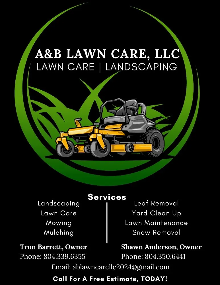 Reliable lawn mowing service in Maidens, VA - A&B Lawncare