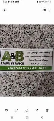 A&B Lawnservice Logo