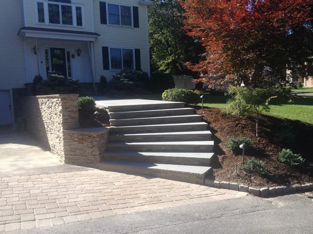 Professional outdoor landscaping experts serving Burlington, MA - A&B Mason and Landscape Contractors