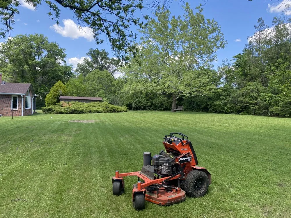 Trusted lawn mowing service with custom design in Wichita, KS by AB Mowing