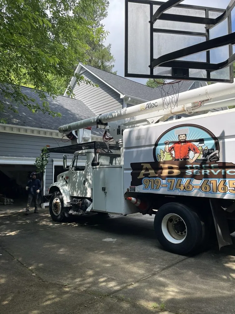 Top-rated lawn mowing service with custom design in Raleigh, NC by Ab Tree Service