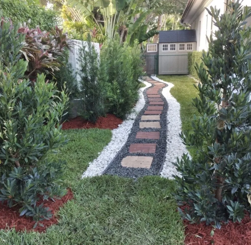 Local garden landscaping experts serving Naranja, FL - A&B Turf & Landscape Design