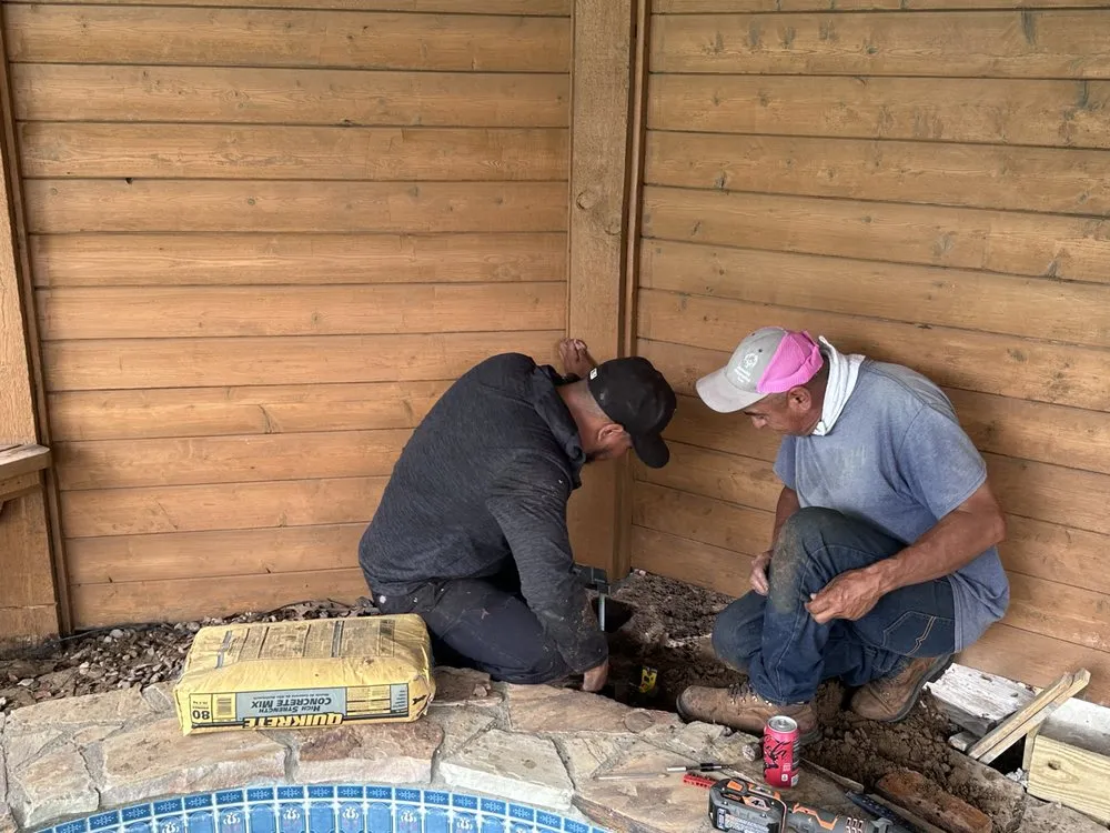 Professional garden landscaping in Fort Worth, TX by AB2Z Landscaping