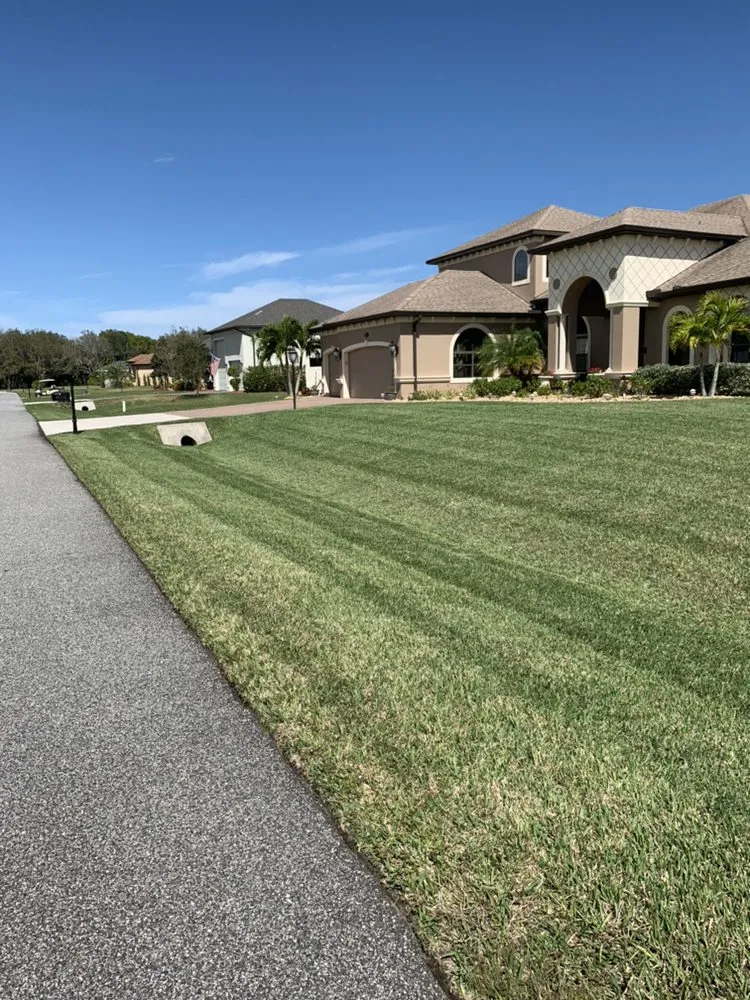 Local landscape installation for residential properties in Palm Bay, FL by Abaco Lawn Care