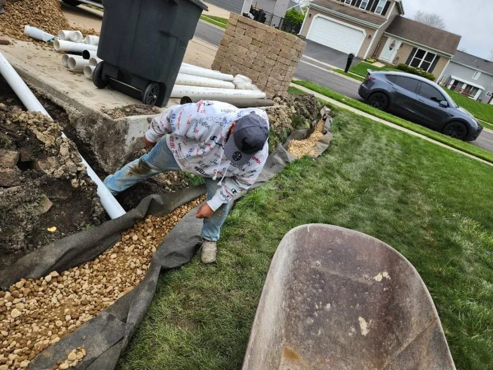 Professional outdoor landscaping in Prospect Heights, IL by Abarca's Masonry & Landscaping Bros