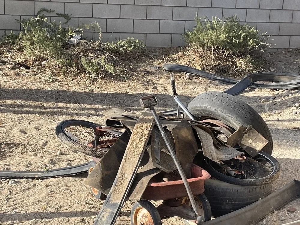 Affordable garden landscaping with custom design in Lake Los Angeles, CA by Abba Dabba Yard Restoration