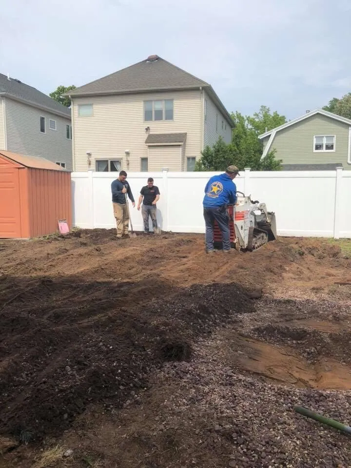 Professional outdoor landscaping for beautiful yards in Staten Island, NY by Abbadessa Bros