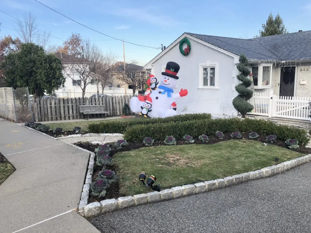 Custom residential landscaping in Staten Island, NY by Abbadessa Bros