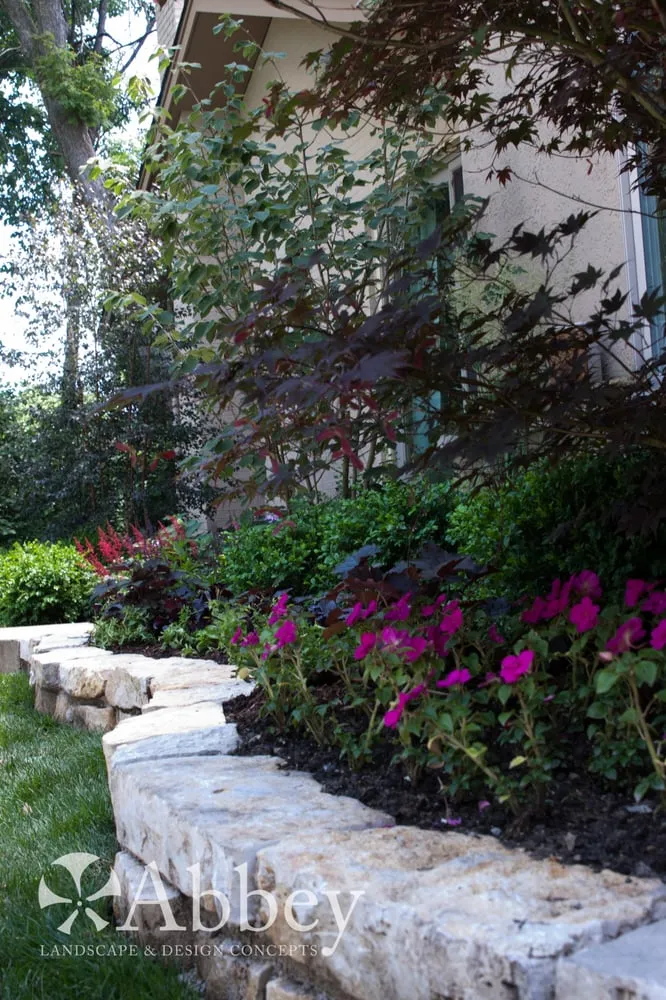 Custom landscape installation for year-round maintenance in Skokie, IL by Abbey Landscape & Design Concepts