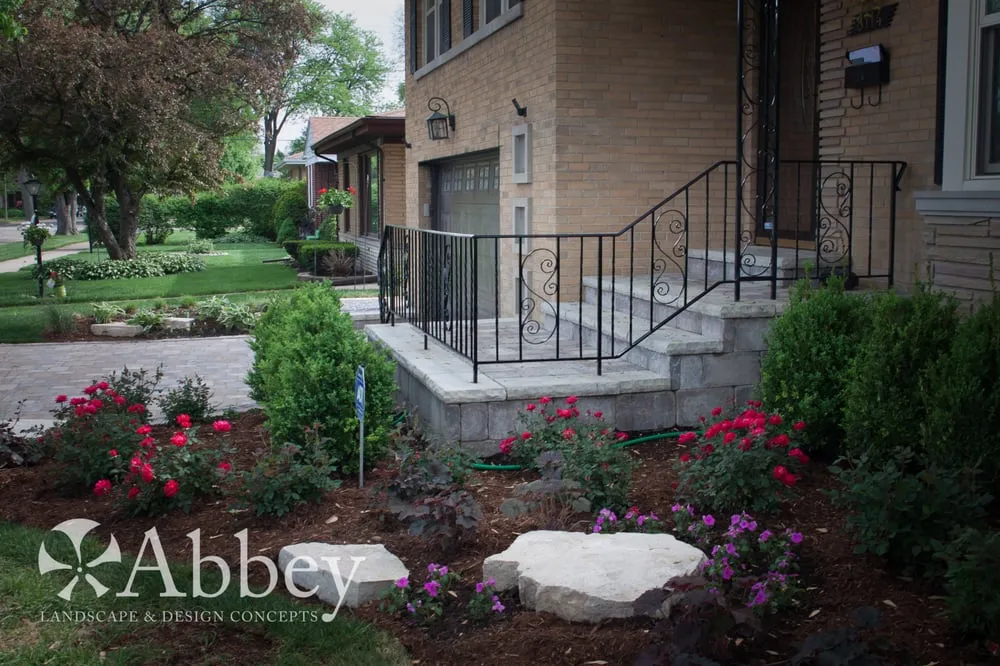 Local landscape installation in Skokie, IL by Abbey Landscape & Design Concepts