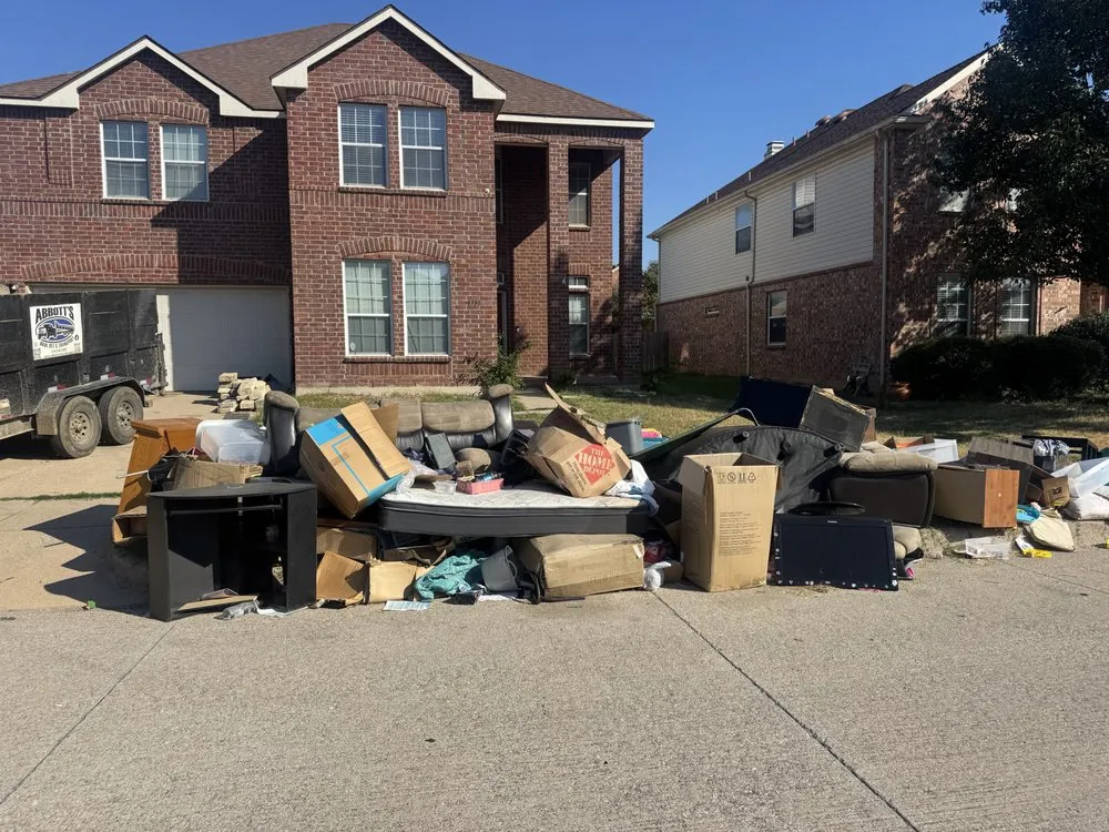 Affordable landscape installation experts serving Aubrey, TX - Abbott’s Haul Off & Transport