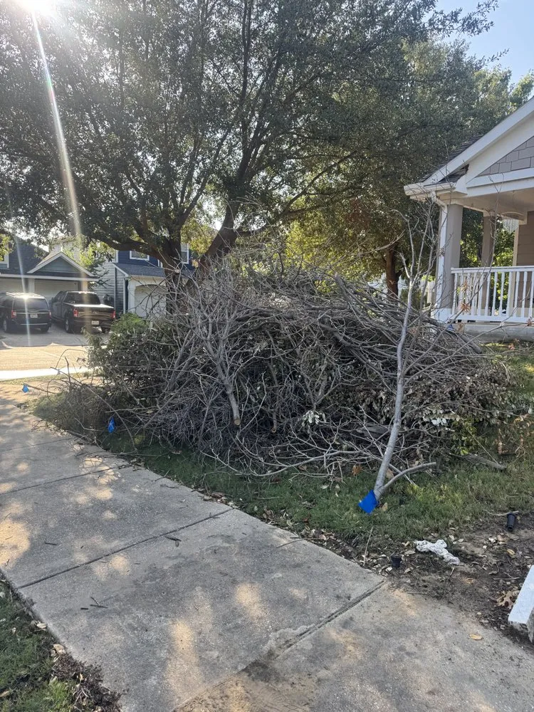 Local landscape design in Aubrey, TX by Abbott’s Haul Off & Transport