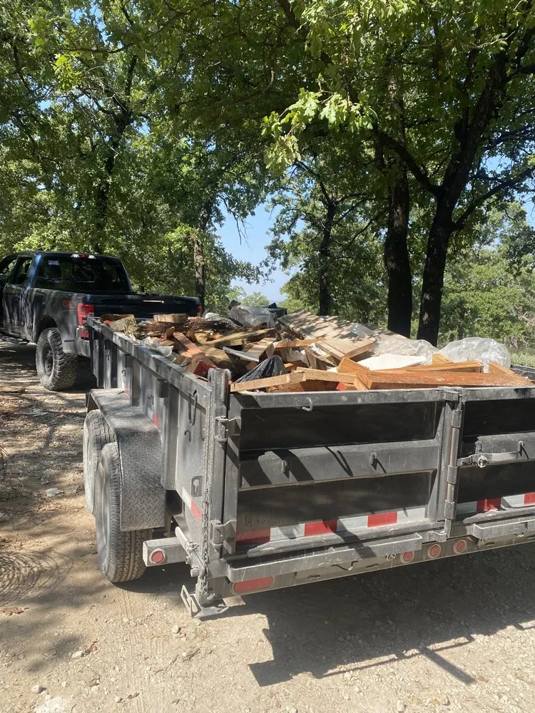 Affordable residential landscaping for beautiful yards in Aubrey, TX by Abbott’s Haul Off & Transport