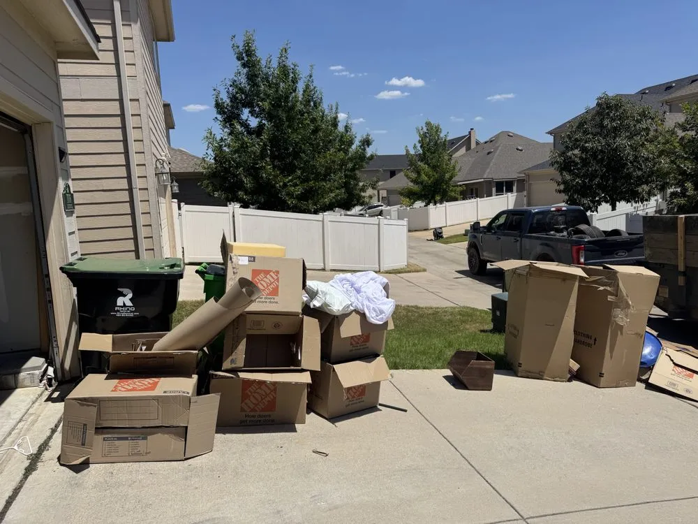 Affordable garden landscaping for beautiful yards in Aubrey, TX by Abbott’s Haul Off & Transport