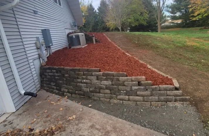 Custom residential landscaping near you in Mosinee, WI by Abby Care