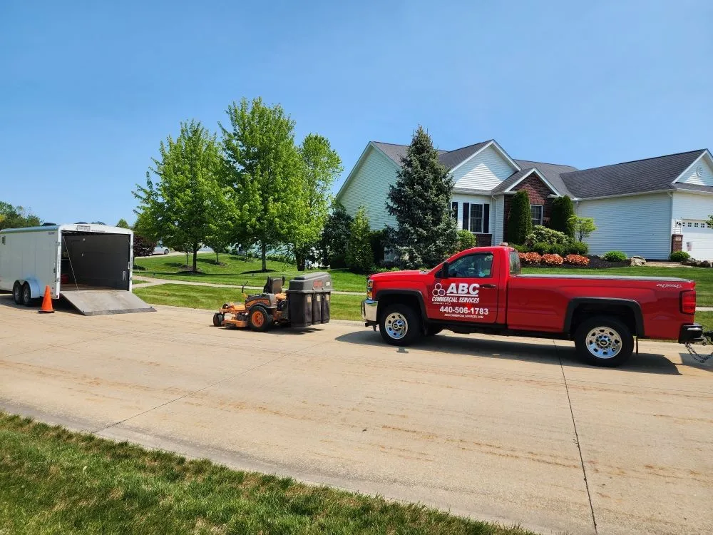 Affordable outdoor landscaping in Elyria, OH by ABC Commercial Services