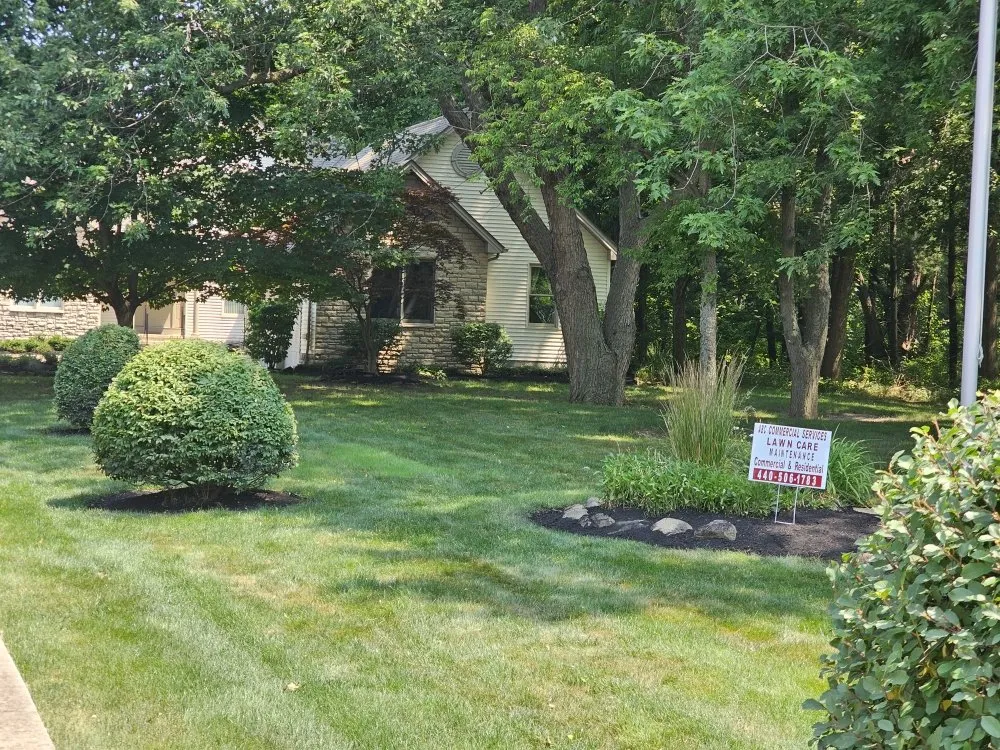 Professional lawn care service for residential properties in Elyria, OH by ABC Commercial Services