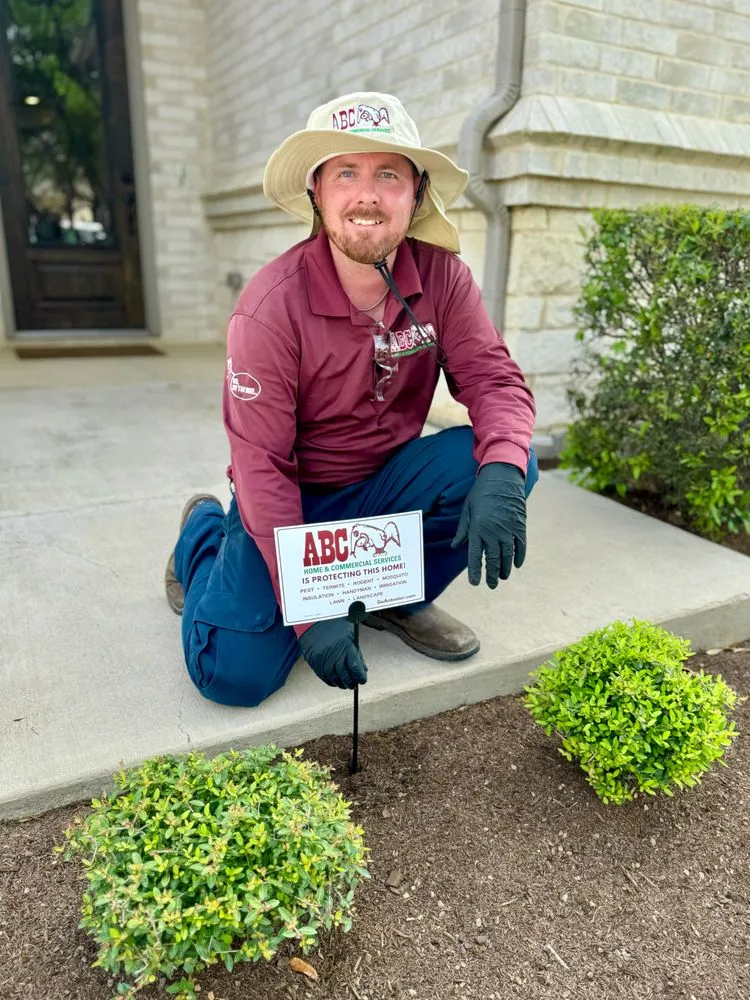 Custom garden landscaping for residential properties in Lewisville, TX by ABC Home and Commercial Services Of DFW