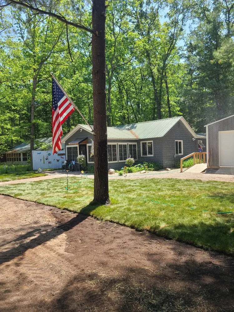 Expert garden landscaping for residential properties in Baldwin, MI by Abc landscaping and firewood