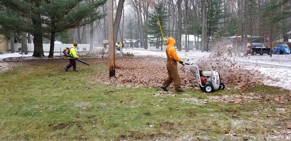 Custom yard cleanup service with custom design across Baldwin, MI - Abc landscaping and firewood