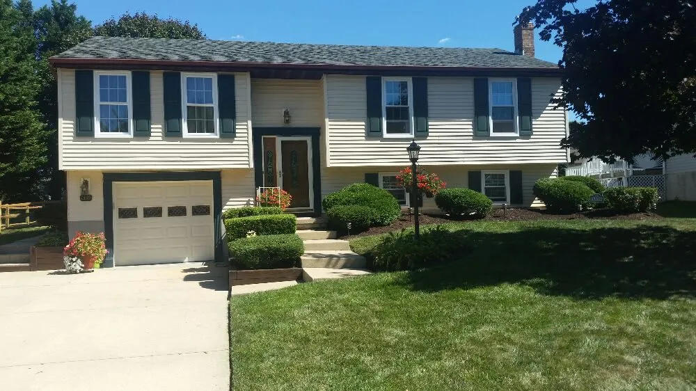 Custom landscape installation for year-round maintenance in Bel Air, MD by ABC Lawncare and Landscaping