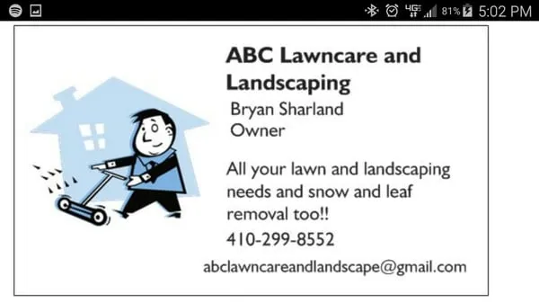 ABC Lawncare and Landscaping