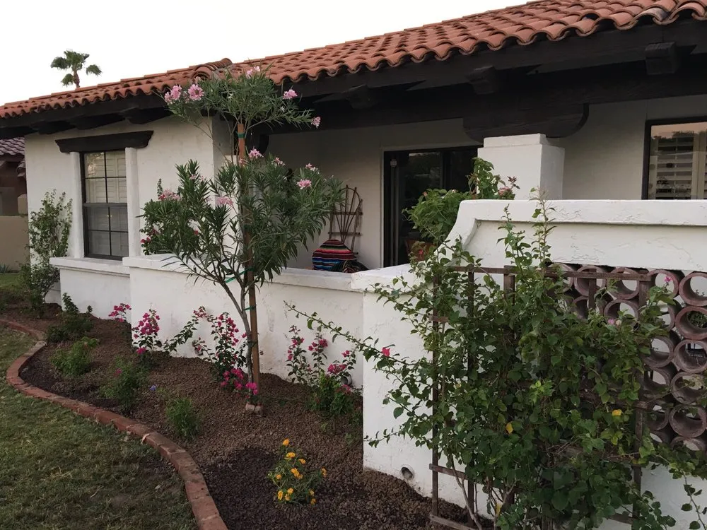 Expert lawn mowing service with custom design in Phoenix, AZ by ABC Scapes