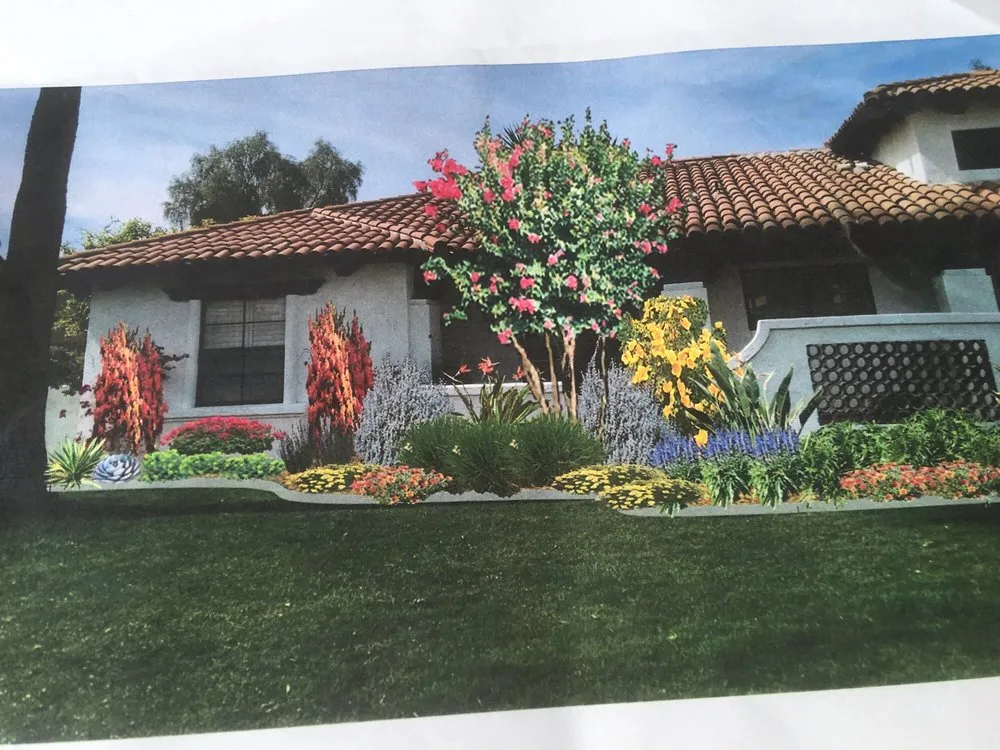 Custom residential landscaping in Phoenix, AZ by ABC Scapes