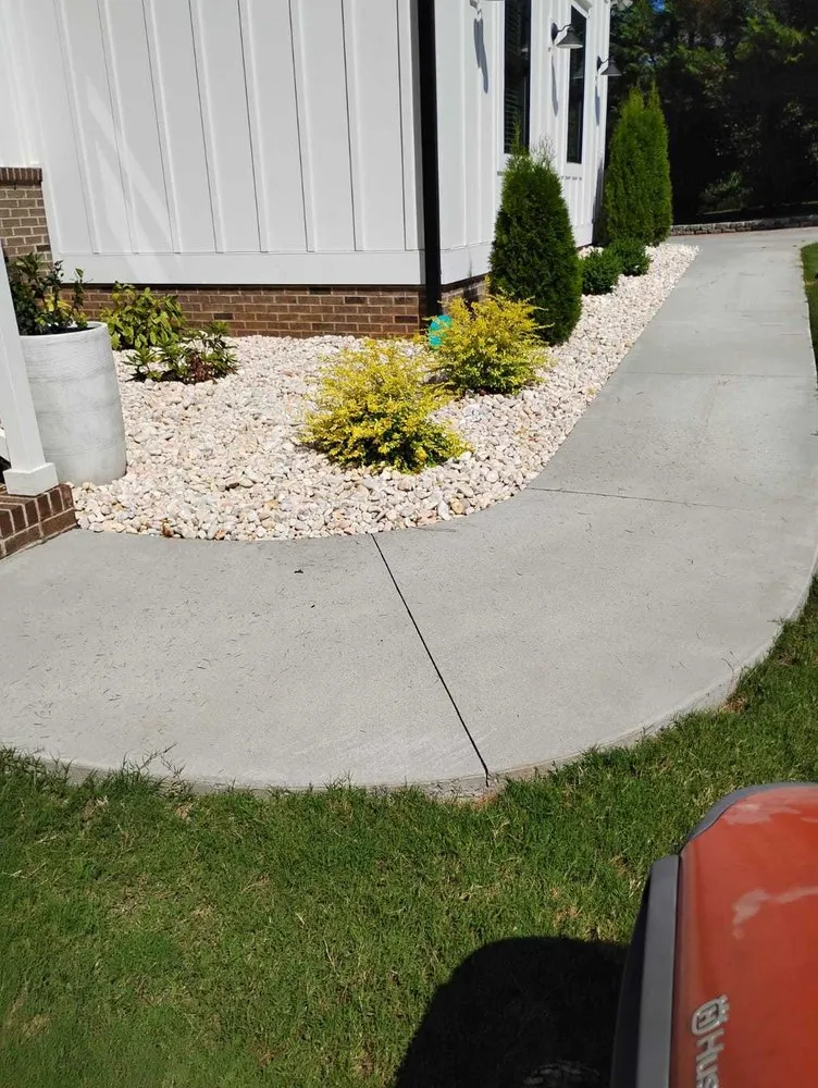 Trusted lawn mowing service for beautiful yards in Simpsonville, SC by Abel Landscaping & Construction