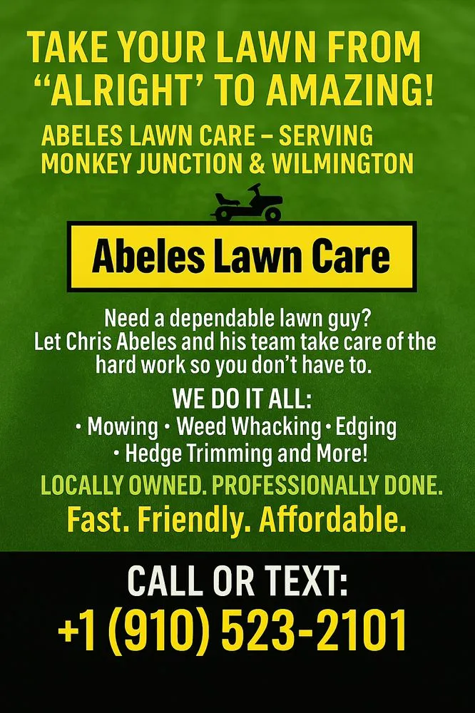 Reliable landscape design with custom design in Wilmington, NC by Abeles Lawn Care