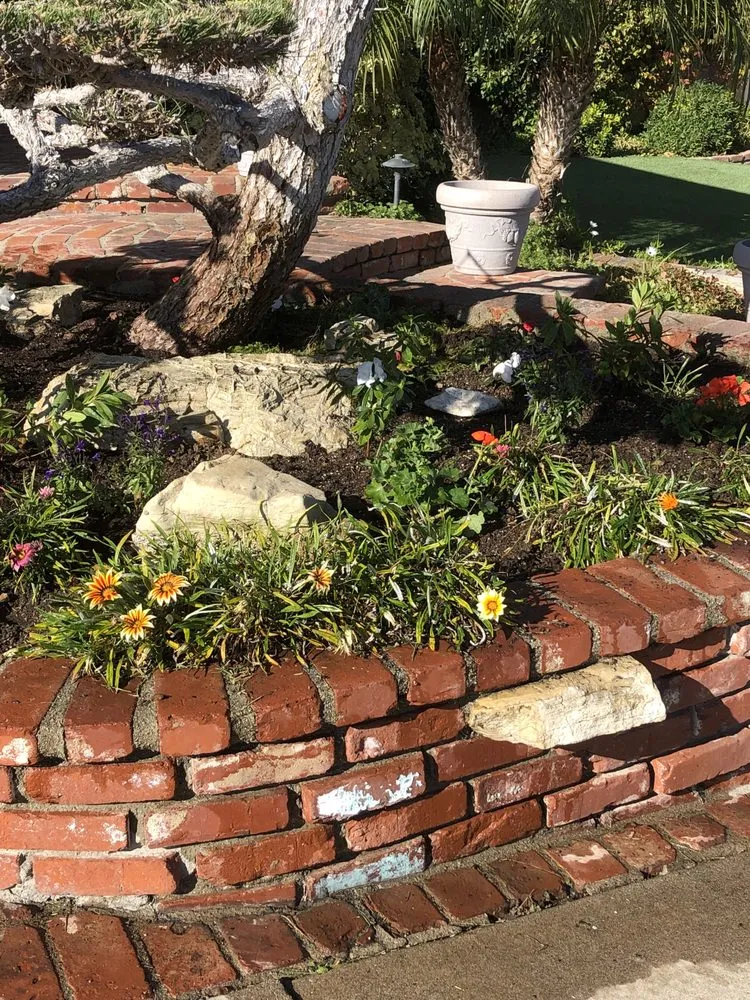 Custom garden landscaping for beautiful yards in Garden Grove, CA by Abel’s Garden Services