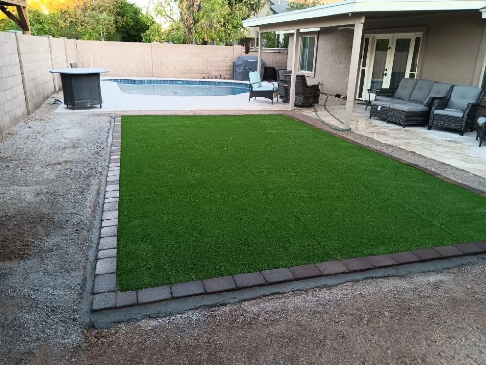 Affordable landscape installation in Phoenix, AZ by Abel's Landscaping