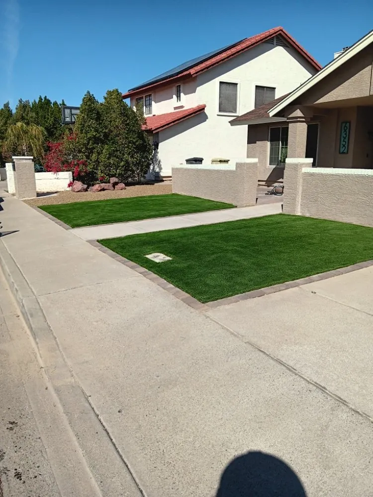 Top-rated lawn mowing service with custom design across Phoenix, AZ - Abel's Landscaping