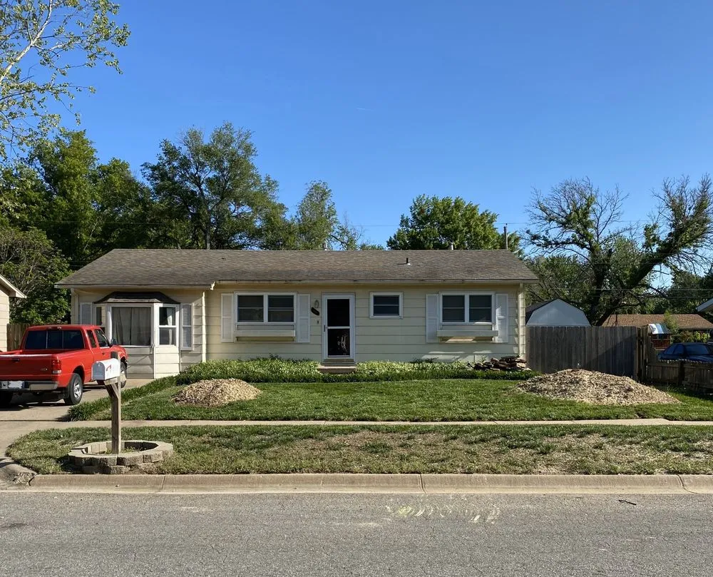 Custom yard cleanup service in Wichita, KS by Abe's Lawn and Tree Service