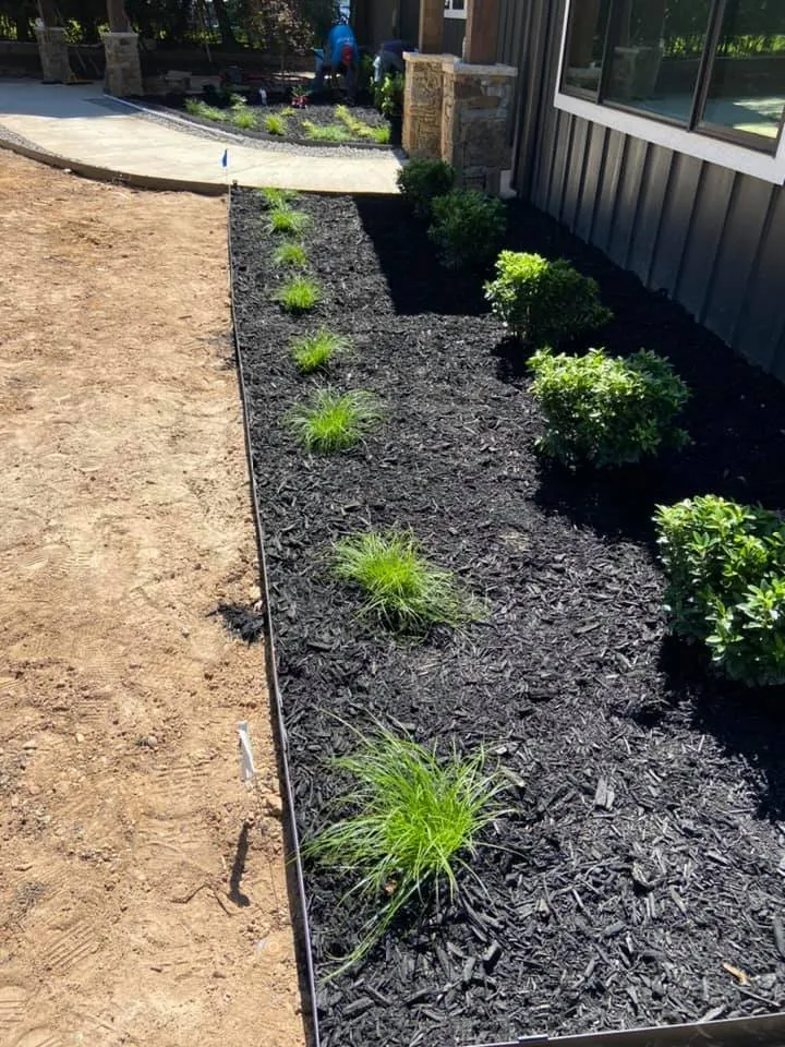 Professional garden landscaping for beautiful yards in Granbury, TX by AB&G Management