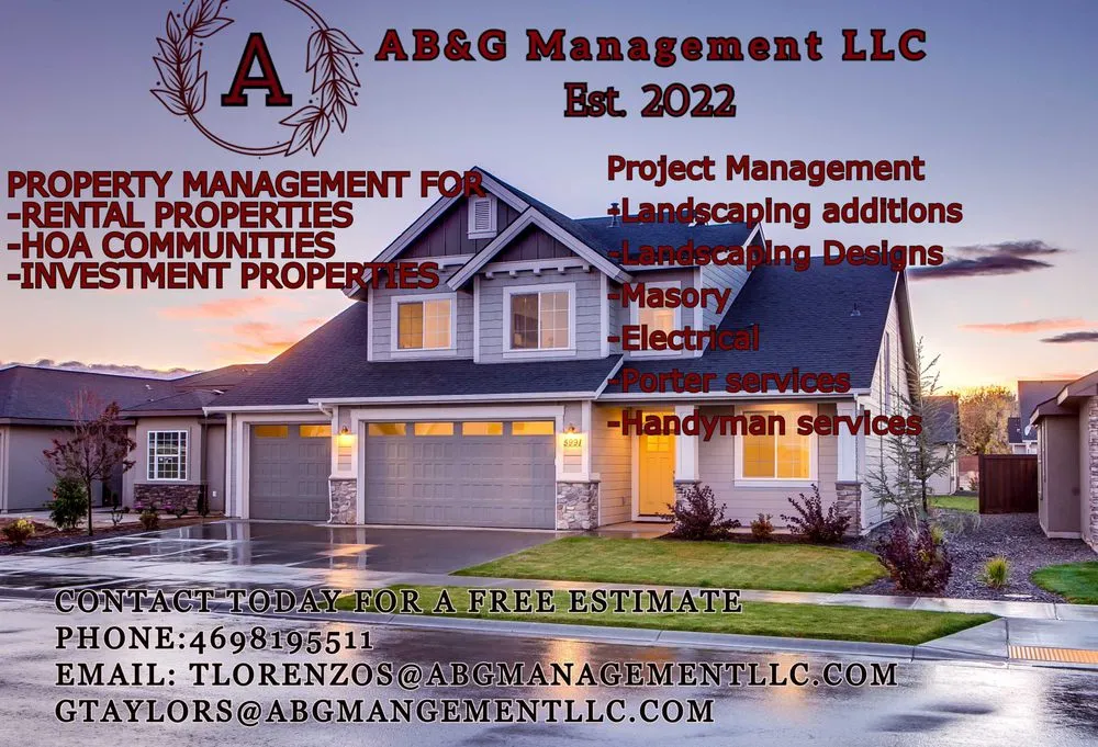 Expert outdoor landscaping for homes across Granbury, TX - AB&G Management