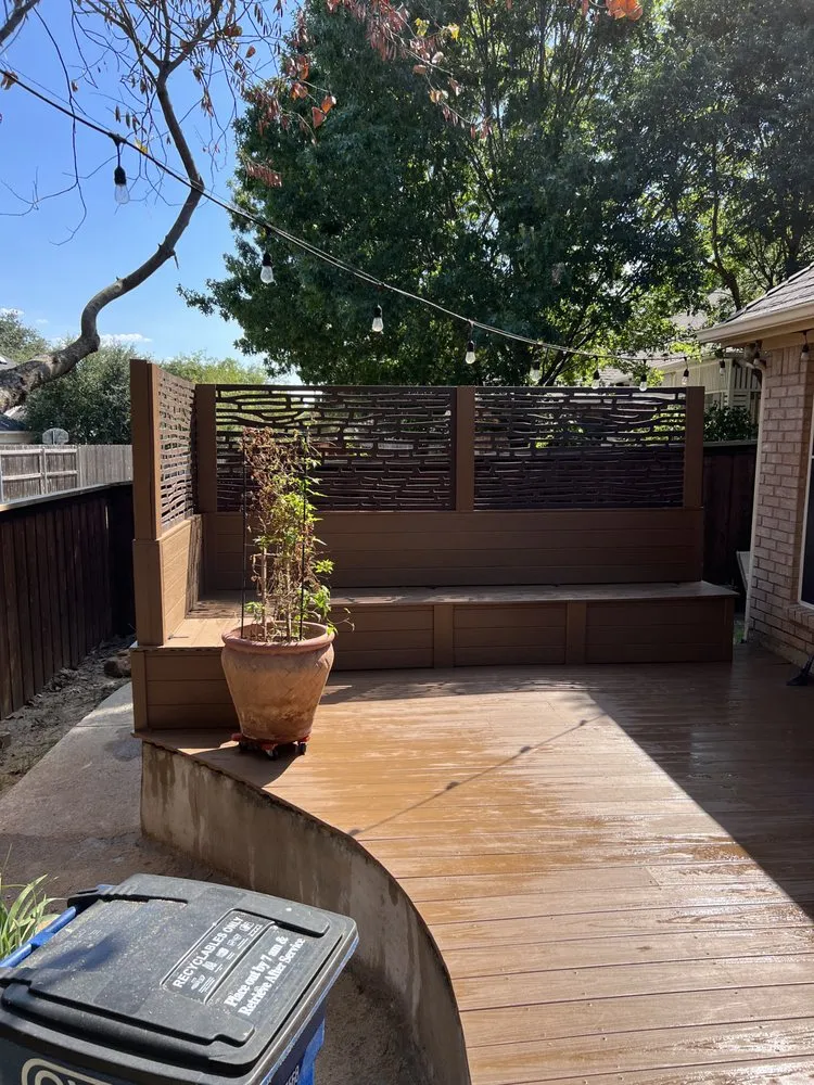 Custom lawn care service in Arlington, TX by Abides Construction