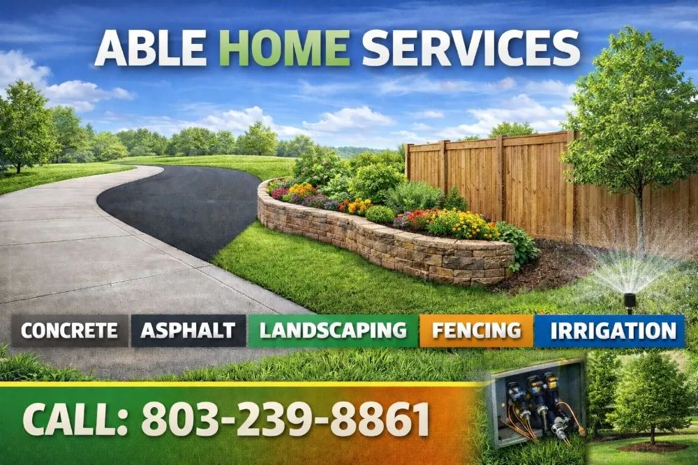 Trusted lawn care service in Blythewood, SC by Able Home services