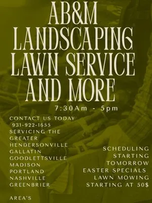 AB&M Landscaping Lawn Service and More